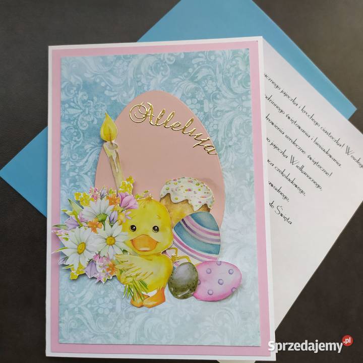 Kartki na Wielkanoc Rękodzieło Konin