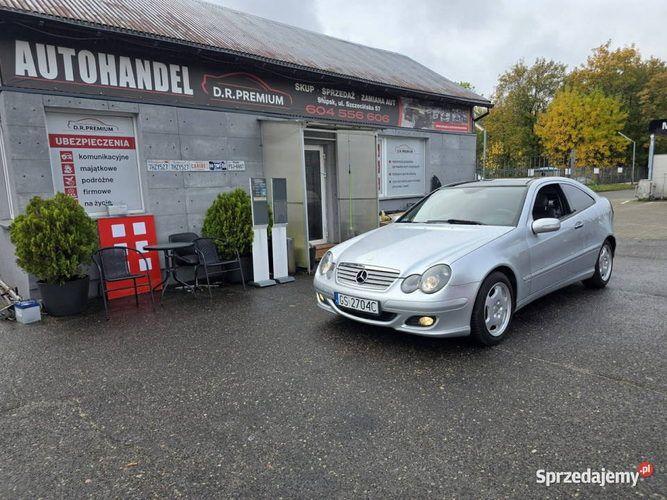 Mercedes C 200 22 CDI 122 Skóra Designio komputer pokładowy Słupsk sprzedam