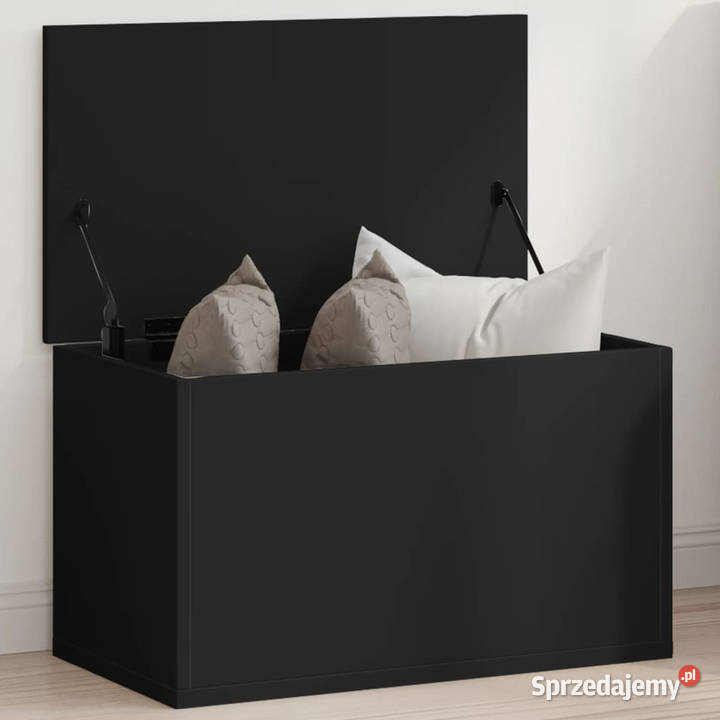 Skrzynia czarna 60x35x35 materiał drewnopochodny Warszawa sprzedam