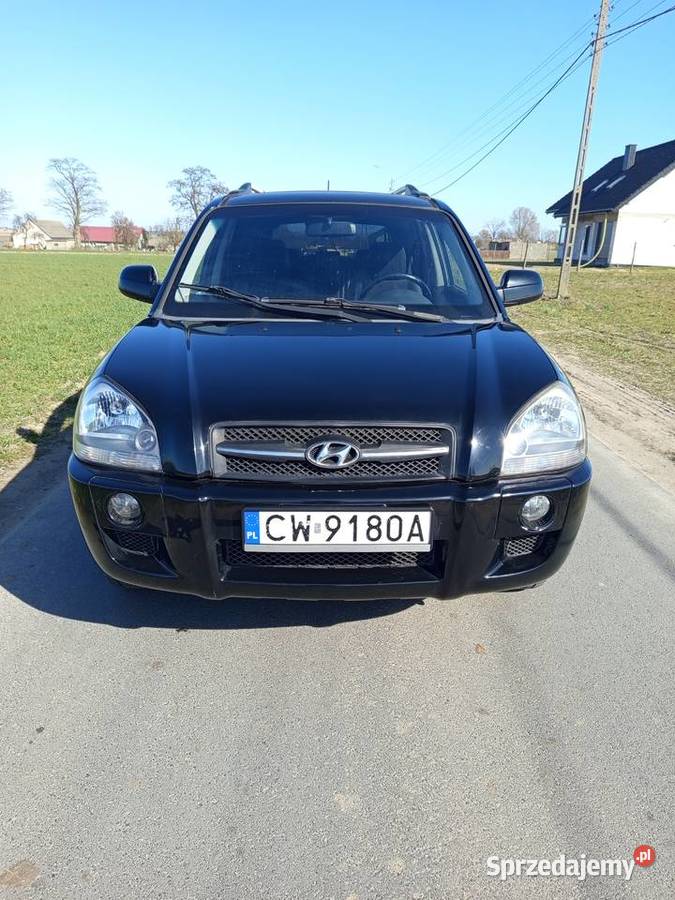 Hyundai Tucson 20 Crdi 140 Hak 2007r manualna Tucson Izbica Kujawska