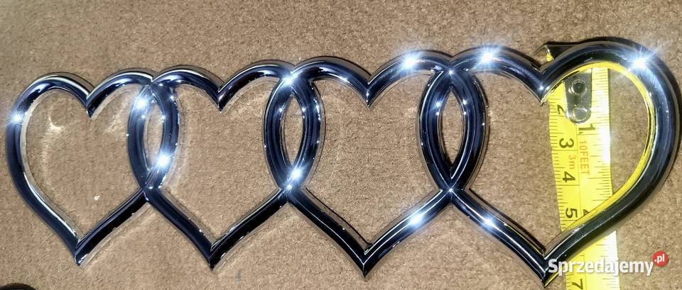 Logo emblemat Znaczek Audi Gliwice
