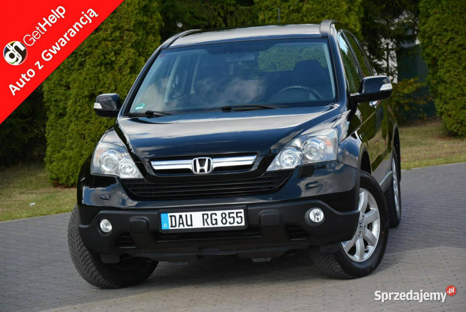 Honda CRV Elegance 1wł Klimatronic Grzfotele lakier metallic mazowieckie Ostrów Mazowiecka