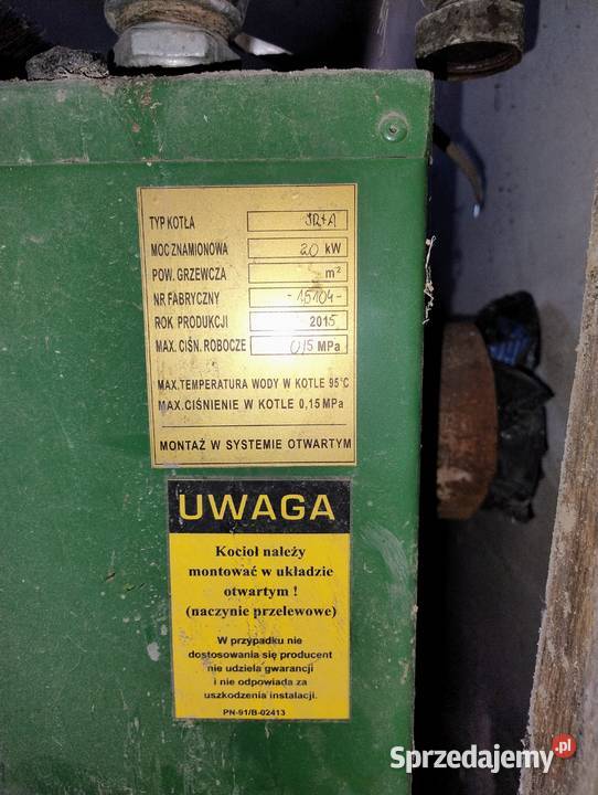 Sprzedam piec na ekogroszek Iłowo-Wieś