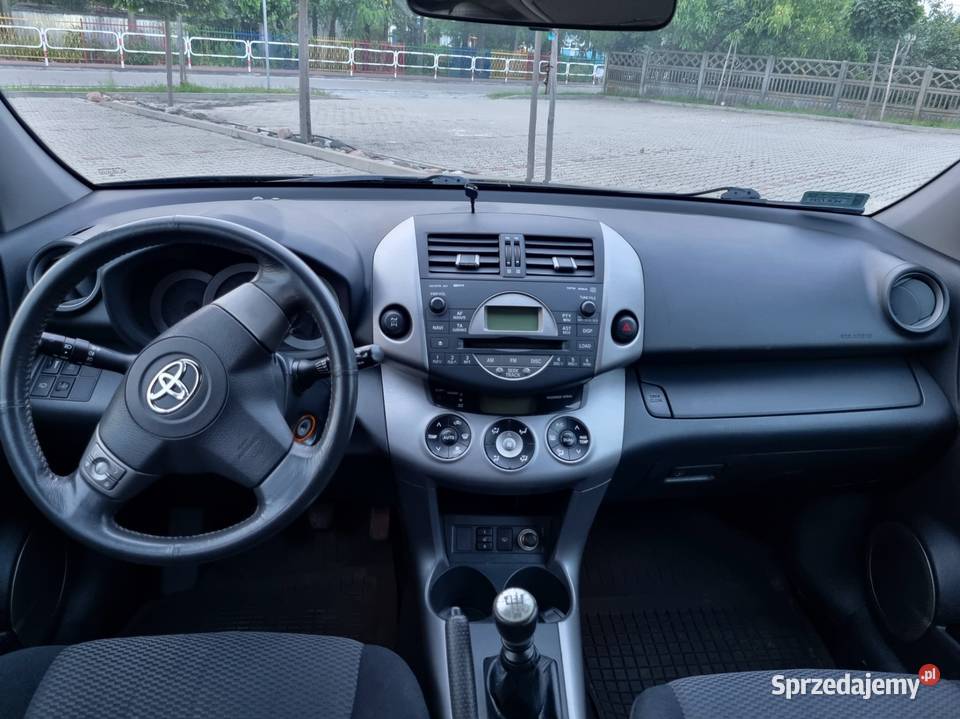 Toyota RAV4 III 2008 22D4D 136 4x4 Webasto Alarm czarny Grabów nad Pilicą sprzedam