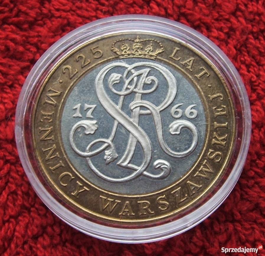 MONETA 20000 225 LAT MENNICY WARSZAWSKIEJ 1991 śląskie Katowice
