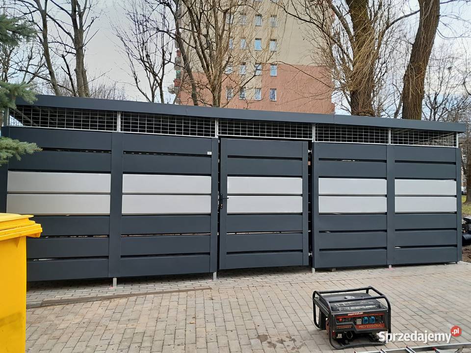 Osiedlowa wiata śmietnikowa Białystok