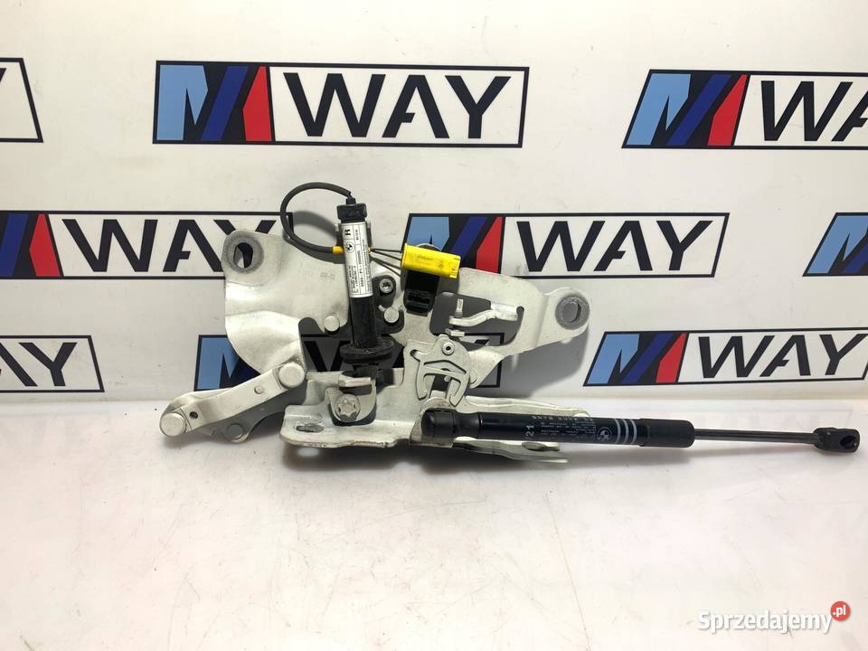 BMW F10 F11 ZAWIAS MASKI PRAWY NABÓJ ORYGINAŁ dolnośląskie