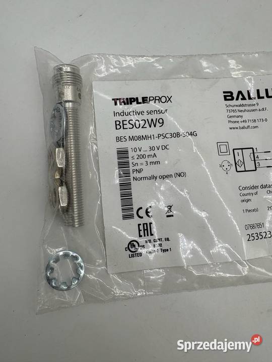 Balluff BES02W9 BES M08MH1PSC30BS04G Czujnik Warszawa