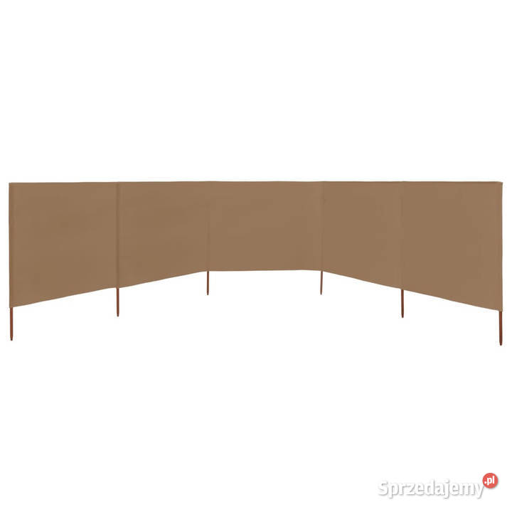 Parawan 5skrzydłowy z tkaniny 600x160 kolor mazowieckie Warszawa