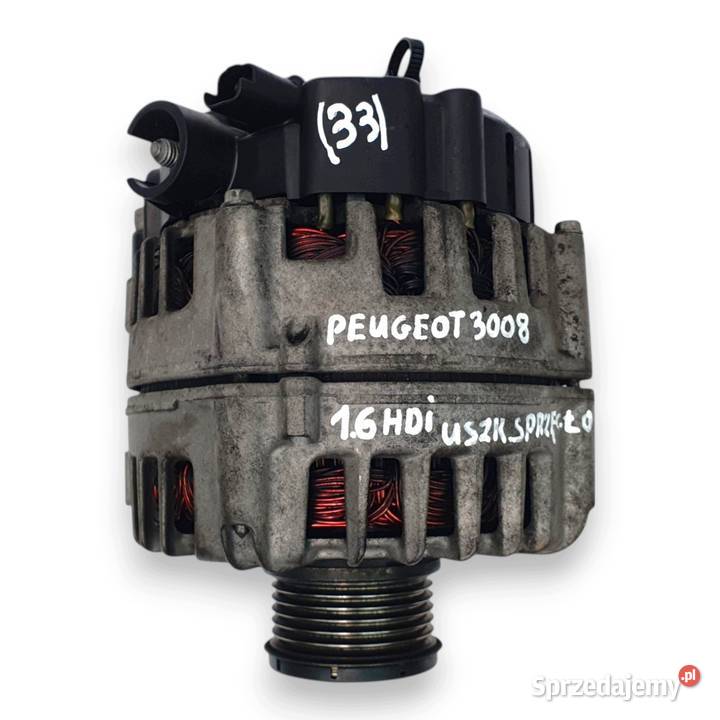 ALTERNATOR Peugeot 3008 16HDi VALEO 9688085380