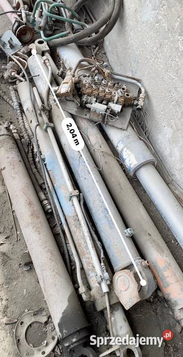 Siłowniki hydrauliczne duże i małe świętokrzyskie Wola Murowana