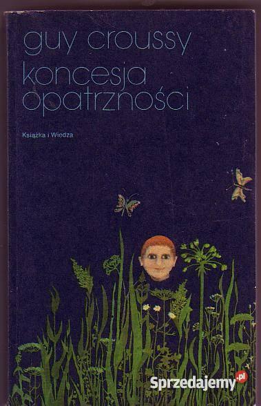 5263 KONCESJA OPATRZNOŚCI GUY CROUSSY Czyrna