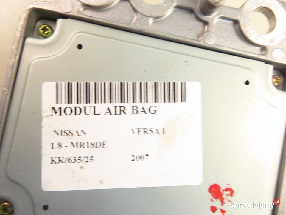 MODUŁ AIRBAG NISSAN VERSA I 98820EM30B