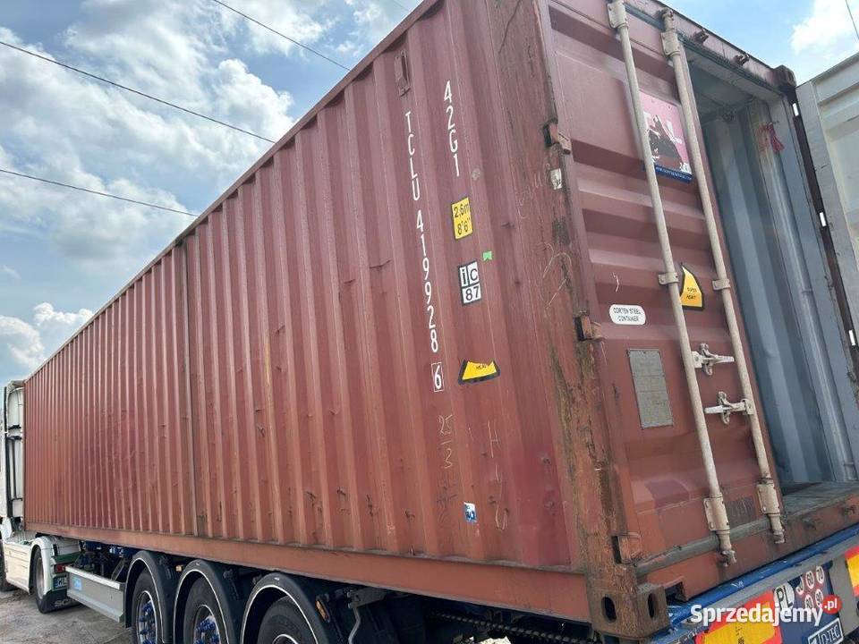 Kontener morski magazynowy budowlany 40 DV małopolskie Kraków