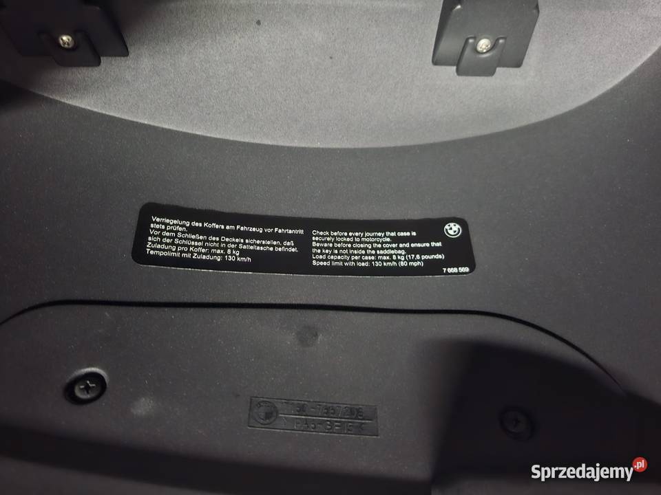 BMW R1200C Duże kufry sakwy torby podróżne Bydgoszcz