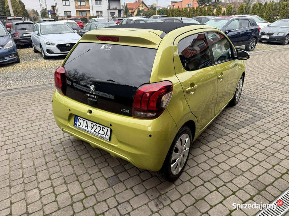 Peugeot 108 10 72 Klimatyzacja CarPlay Otwierany
