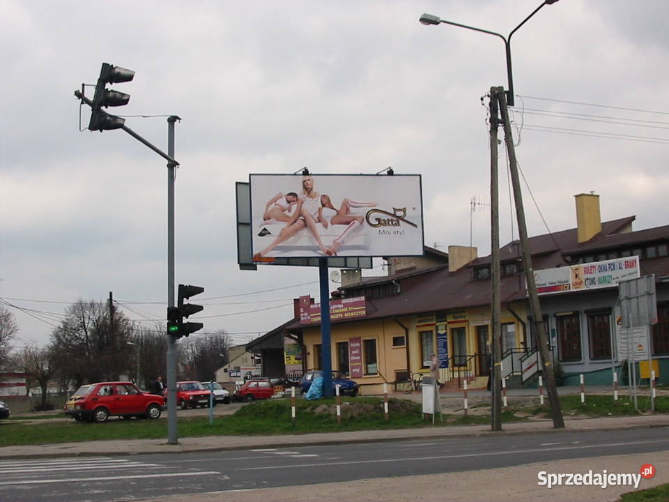 Nowa Konstrukcja Reklamowa Billboard na jednej Trzebinia