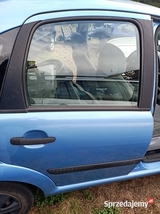 drzwi tylne tył prawe kompletne Citroen C3 KMYD Szczecin