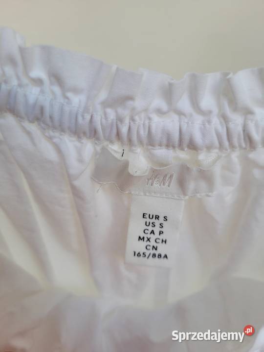 Biała sukienka haft angielski z bawełną Liszki