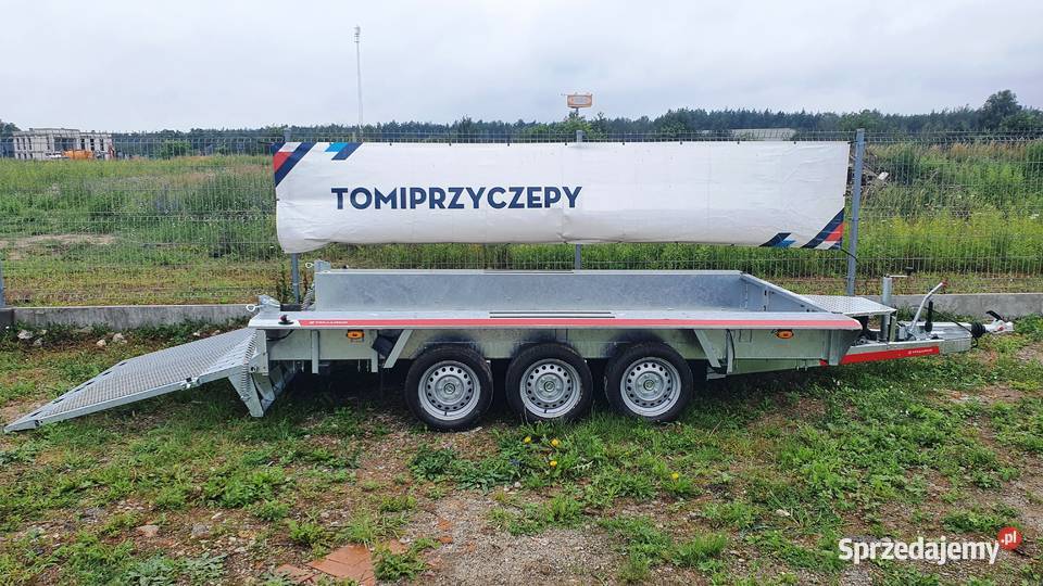 Przyczepa pod minikoparkę Laweta Temared 3500DMC Piła sprzedam