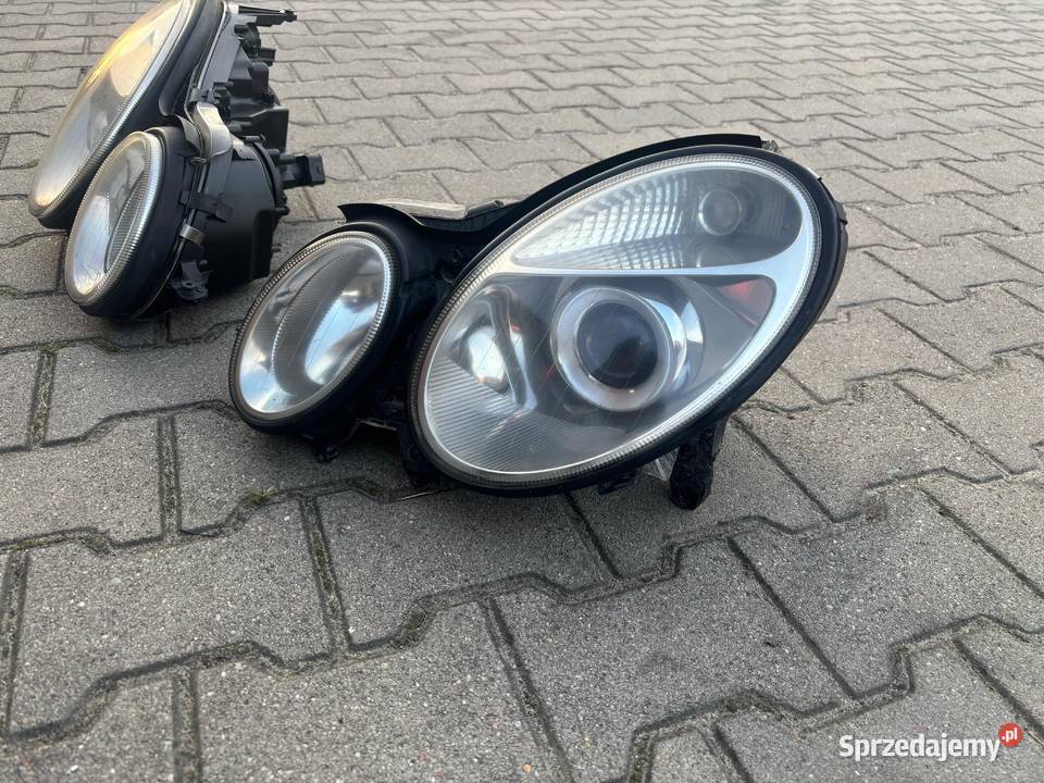 Lampy przód mercedes w211 e klasa osobowe Gołuchów