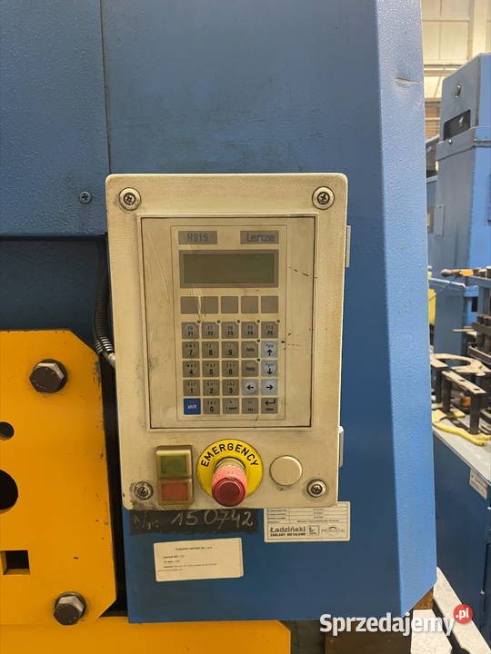 Hydrauliczna nożycoprasa wykrawarka SAHINLER HKM Jelenia Góra sprzedam