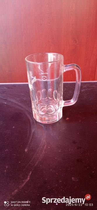 kufel Kronenbourg 05 litra gruby Made in France Szklanki i kufle