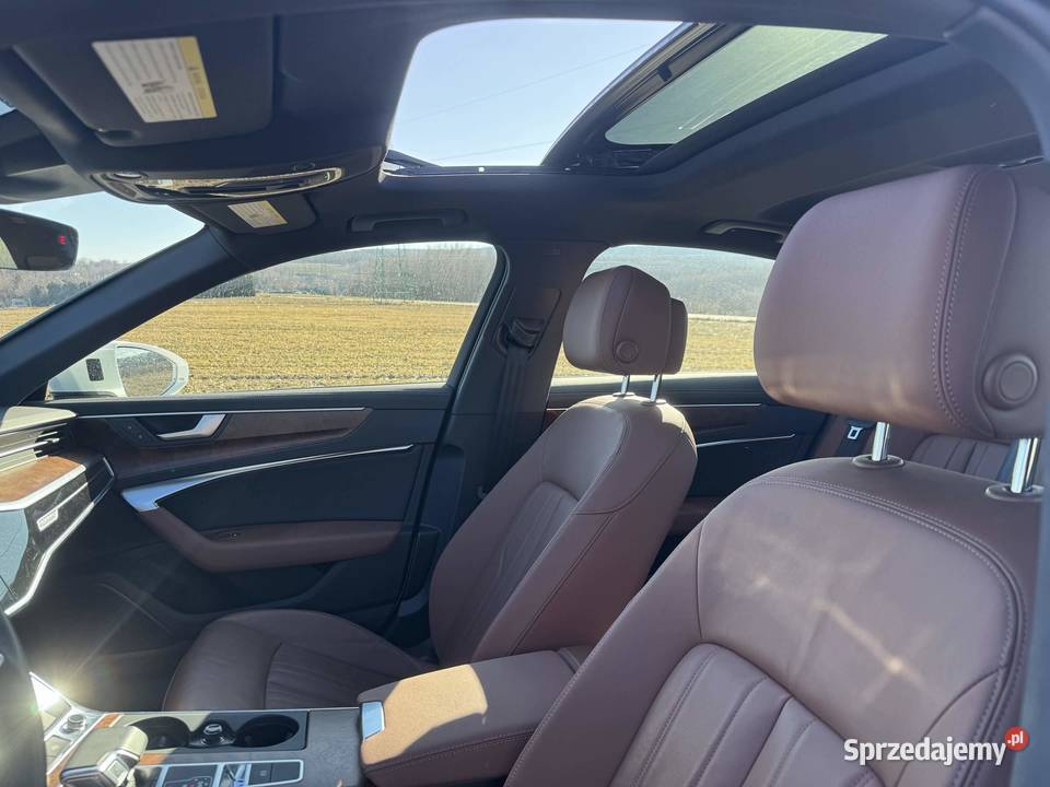 Audi A6 C8 20 TFSI 265 Quattro Brązowe Skóry Rzeszów
