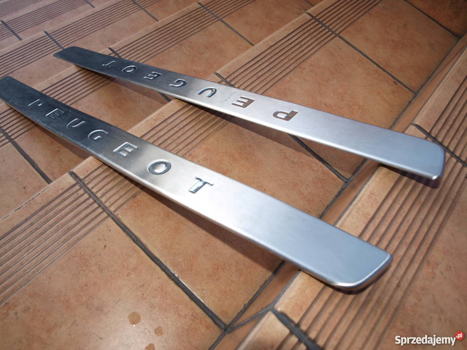 Peugeot 407 Coupe listwa chrom nakładka na próg listwy boczne Kalisz