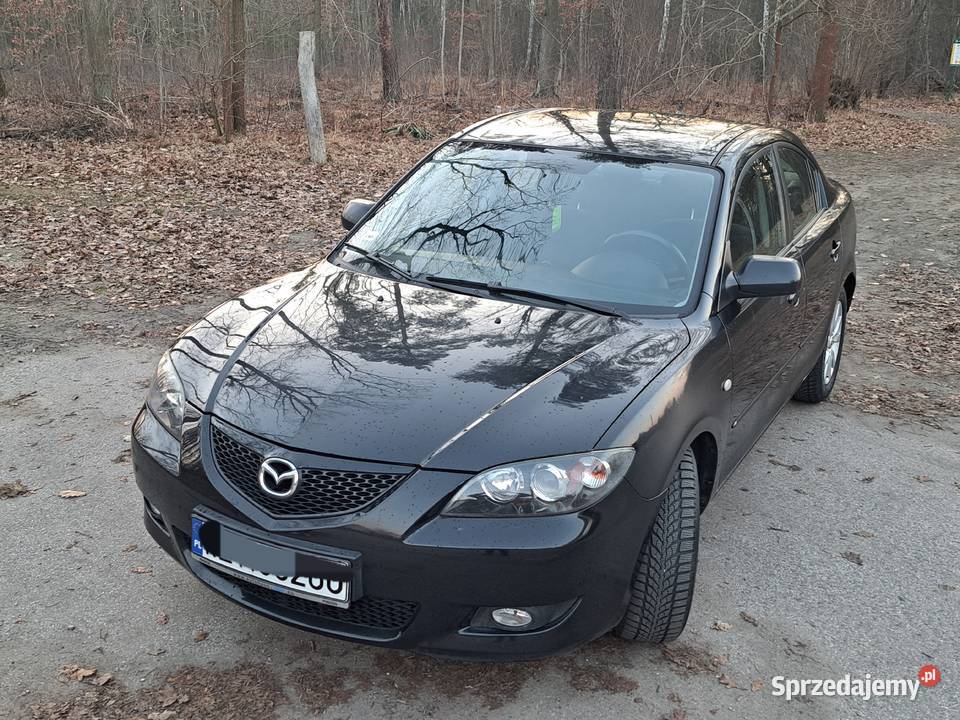 Sprzedam ładną Mazdę 3 16 benzyna 2005r 130 mazowieckie