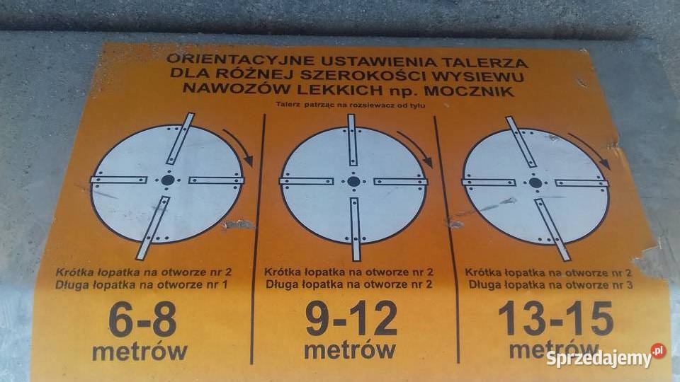 Rozsiewacz nawozów jednotarczowy Mini2 500L łódzkie