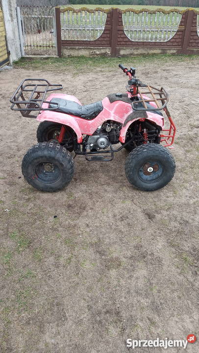 Quad 125 Duża rama czerwony Rypin