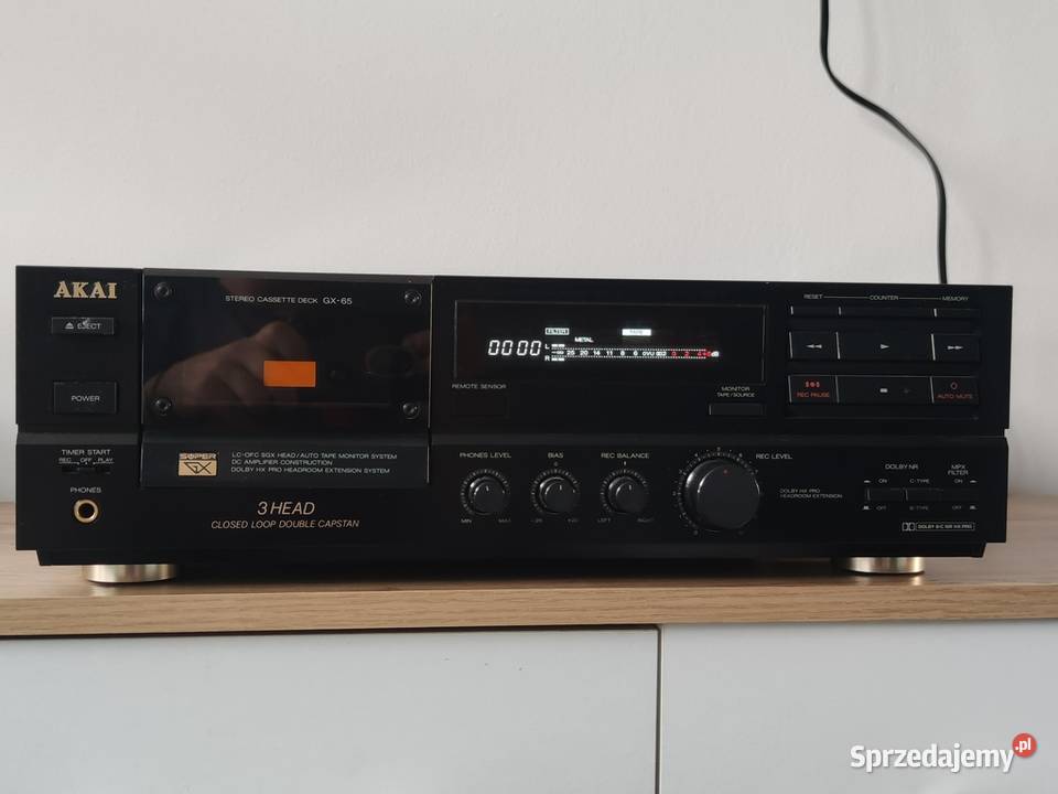 Akai GX65 flagowy odtwarzacz kaset deck zachodniopomorskie