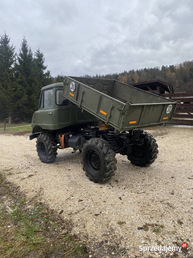 Mercedes Unimog 421 Diesel 4x4 blokady WOM Bystrzyca Kłodzka