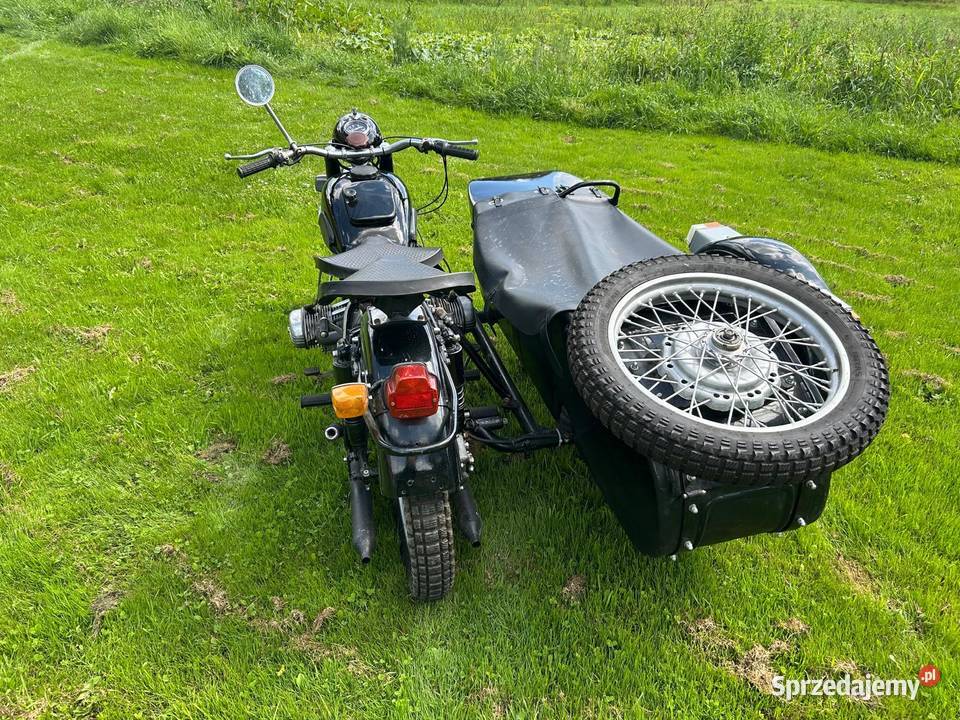 Sprzedam motocykl Ural z bocznym wózkiem 85km Dobra