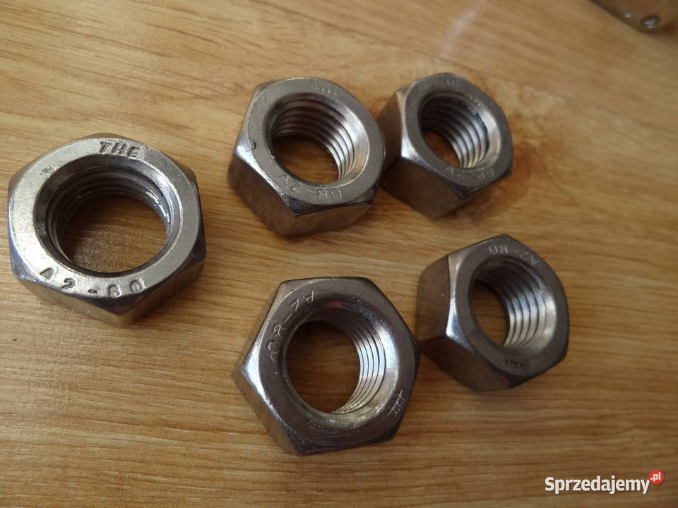 NAKRĘTKA SZEŚCIOKĄTNA NIERDZEWNA M 20 Materiały budowlane