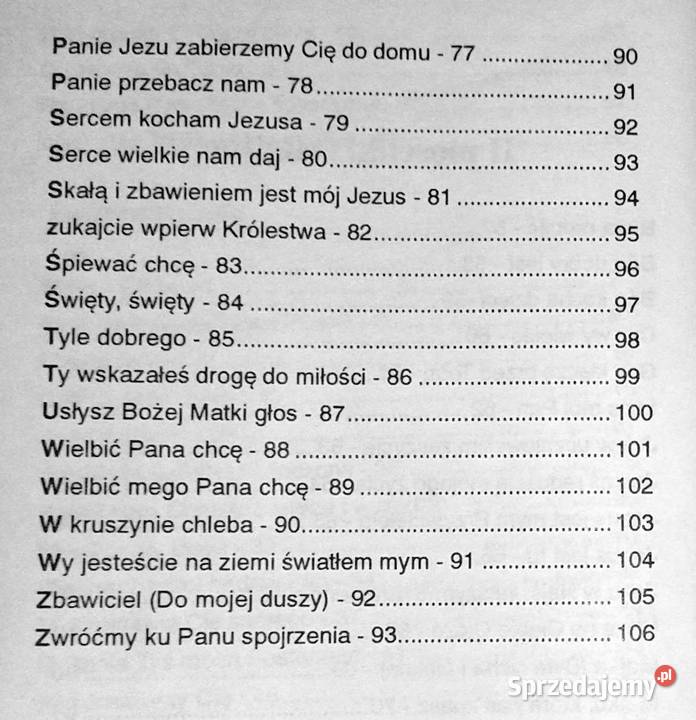 Do ołtarza już idziemy Śpiewnik dzieci ks Cz