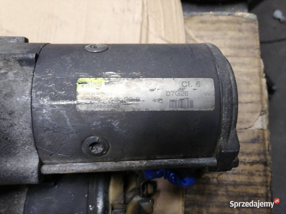 rozrusznik peugeot 16 hdi wyposażenie elektryczne