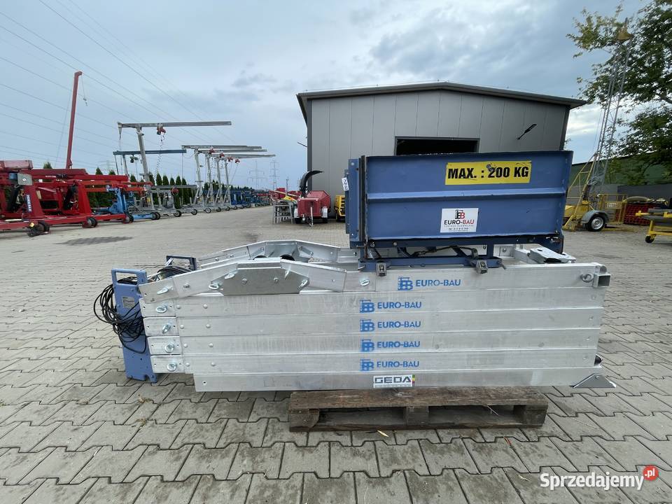 Winda draboma dekarska 2020 Geda Lift Standard wielkopolskie Ślesin sprzedam