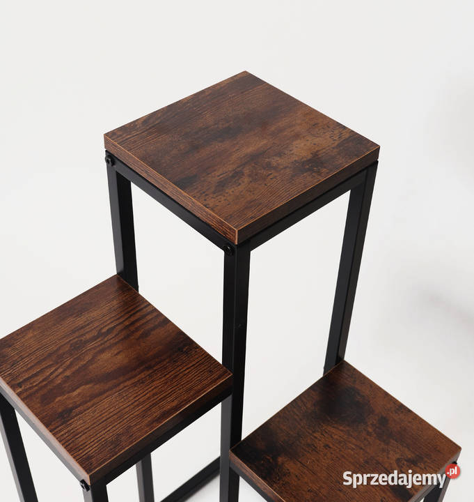 Kwietnik stojący metalowy piętrowy stojak na 4 Poznań sprzedam