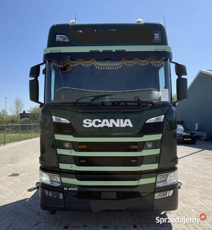 Hakowiec Eur 6 Scania R 450 tez Leasing do sprowadzenia Warszawa