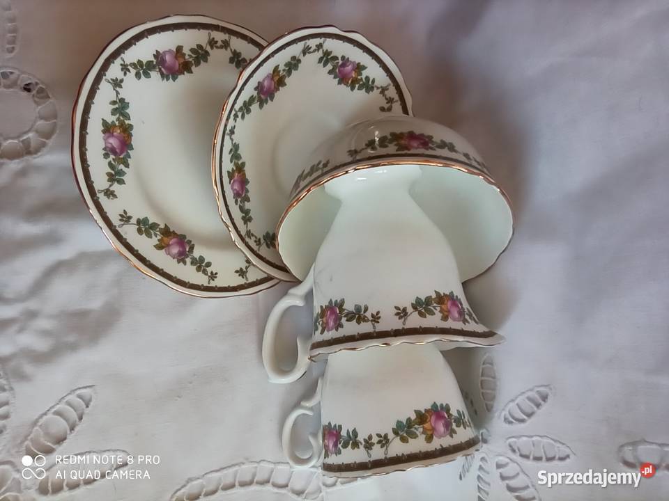 Filiżanka z talerzykiem deserowym
Made in Gdańsk