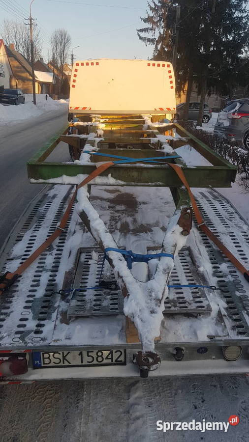 Sprzedam przyczepa rama oś zamiana