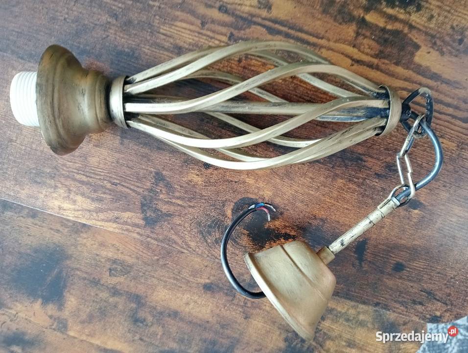 Stylowa Lampa Wisząca HONSEL Niemiecka Jakość Wrocław