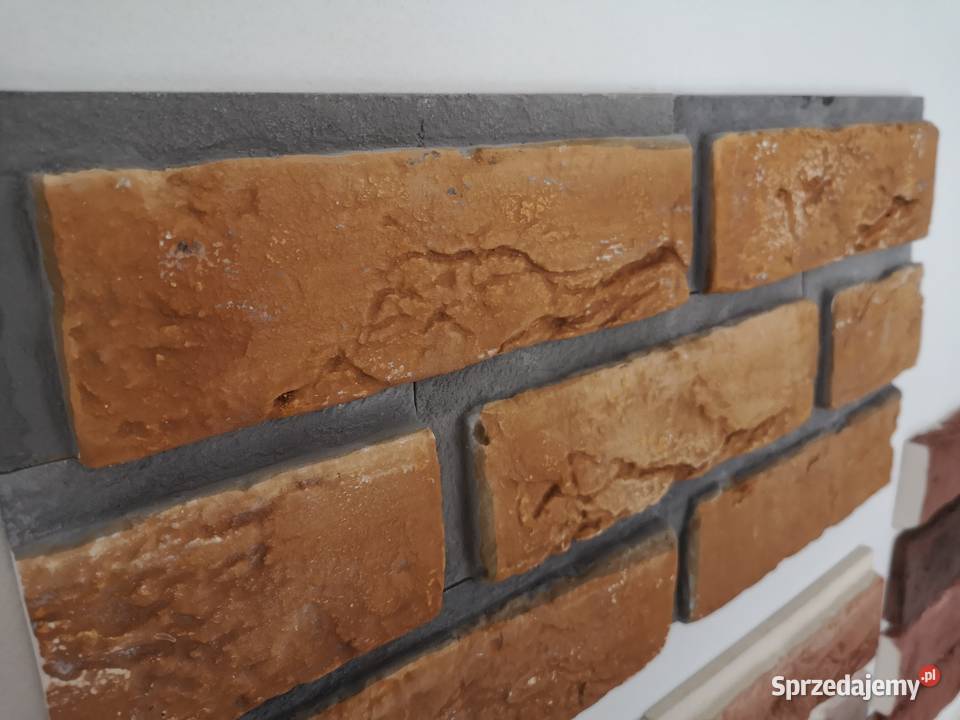 Płytki z starej cegły gipsowe imitacje Gdańsk
