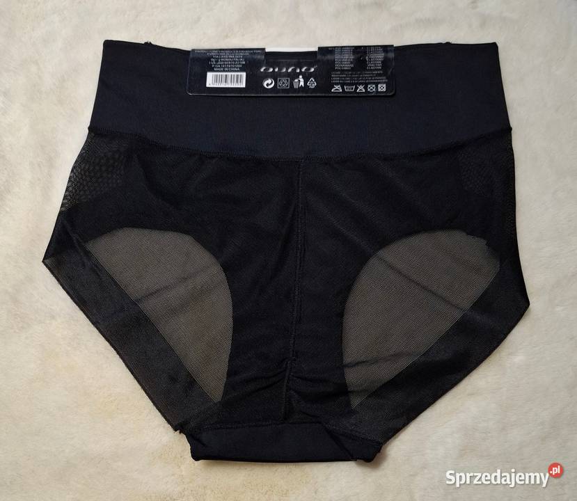 Czarne bezszwowe obciskające majtki ML Rozmiar L Kielce