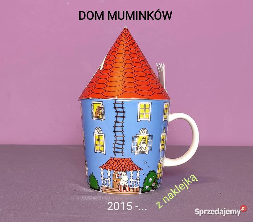 Muminki KUBEK Moomin Arabia Finland Dom Muminków małopolskie Jasień
