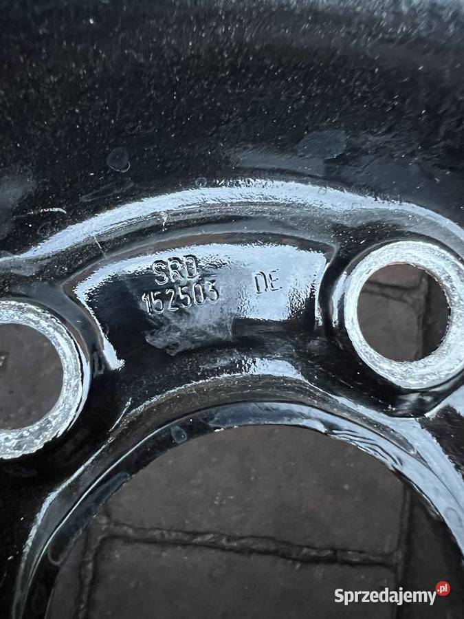 Felgi stalowe R15 5x100 VW Audi Skoda Seat z Łowicz