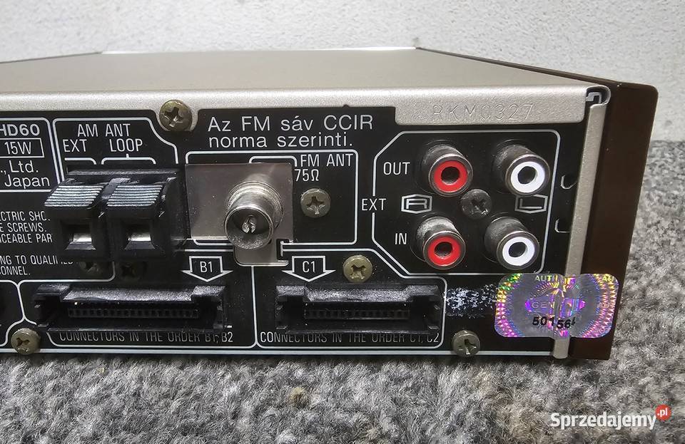 Technics tuner radiowy STHD60 RDS wysyłka Kraków sprzedam