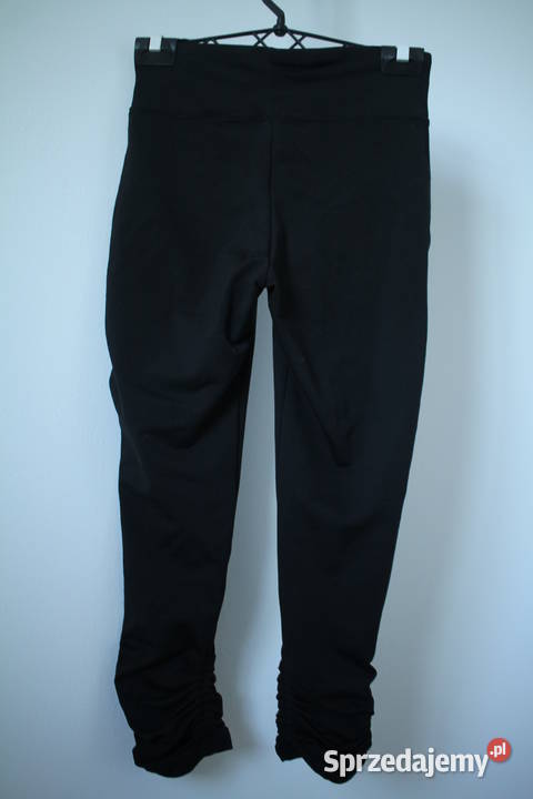 Czarne legginsy spodnie HM xs 34 sport fitness Toruń